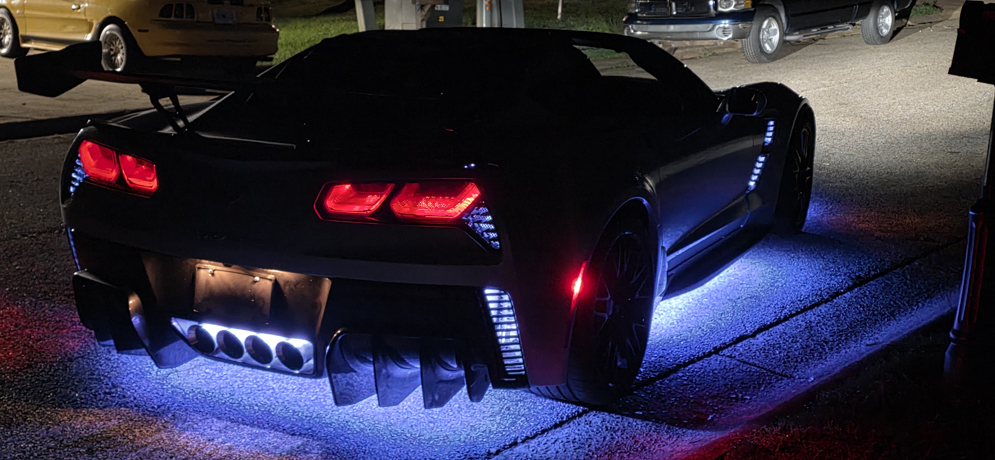 Automotive lighting and wiring. Also Audio testing and wiring repair.